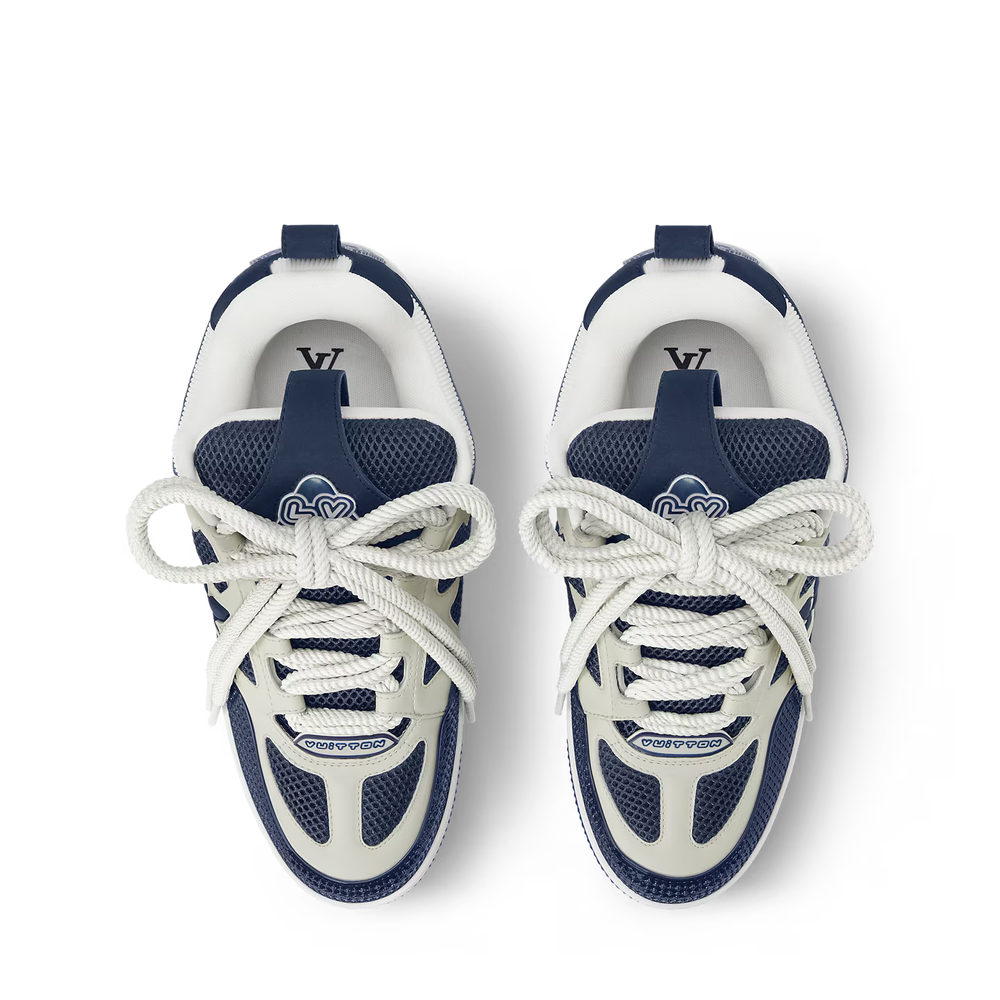 Louis Vuitn Skate Trainers Navy Blue